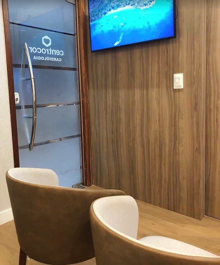 Sala de espera da Clínica Centrocor
