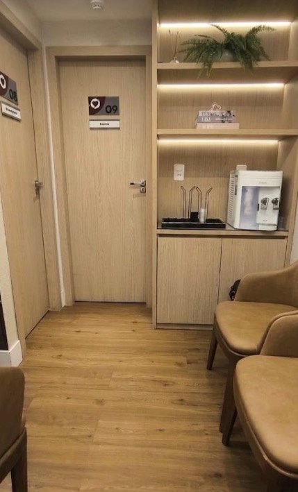 Sala de espera da Clínica Centrocor