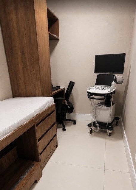 Sala de exames da Clínica Centrocor