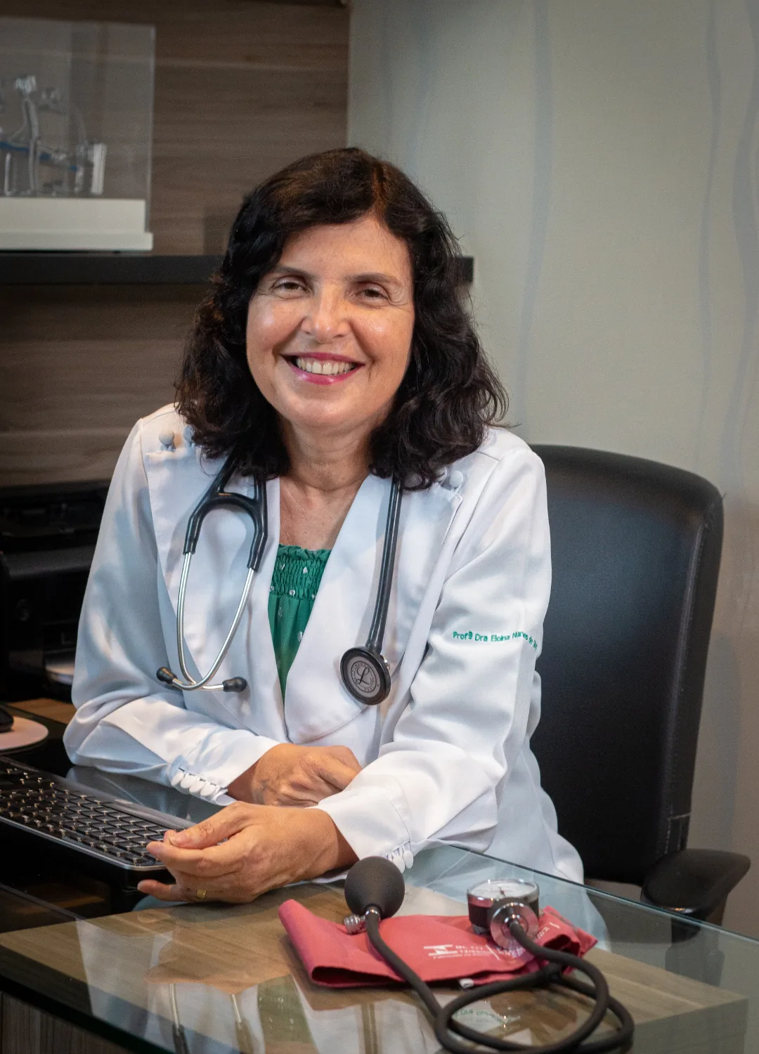 Dra. Eloína Nunes, médica cardiologista da Clínica Centrocor
