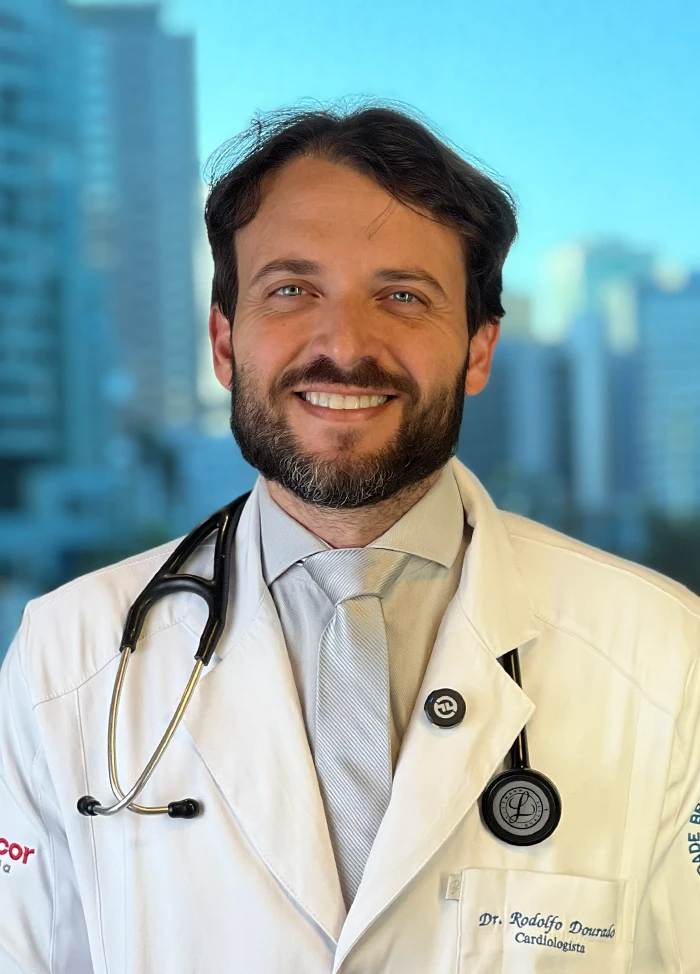 Dr. Rodolfo Dourado, médico cardiologista da Clínica Centrocor